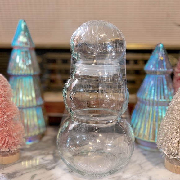 ✨NEW☃️Target Bullseye Playground 2023 Glass Snowman Container Jar❄️ - Picture 7 of 7